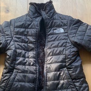 North face girls reversible moss bud swirl